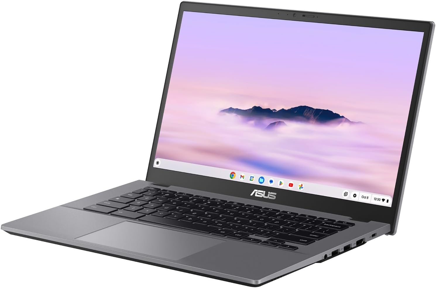 Chromebook Plus CX34 CX3402CBA-PQ0202 Intel Core i3-1215U 8GB RAM 256GB UFS 14 inch Full HD Chrome OS Laptop Grey