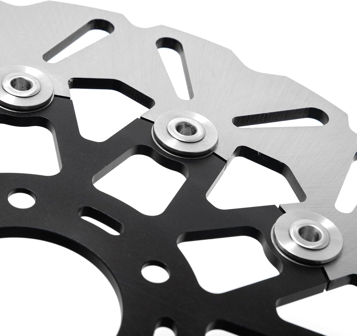 TOFR 11.8" Floating Front Brake Rotors Discs for Harley Touring Street Glide Electra Glide Road Glide Road King 08-17 SPORTSTER XL1200 16-23 DYNA Fat Bob Street Bob LOW Rider 08-17 2pc