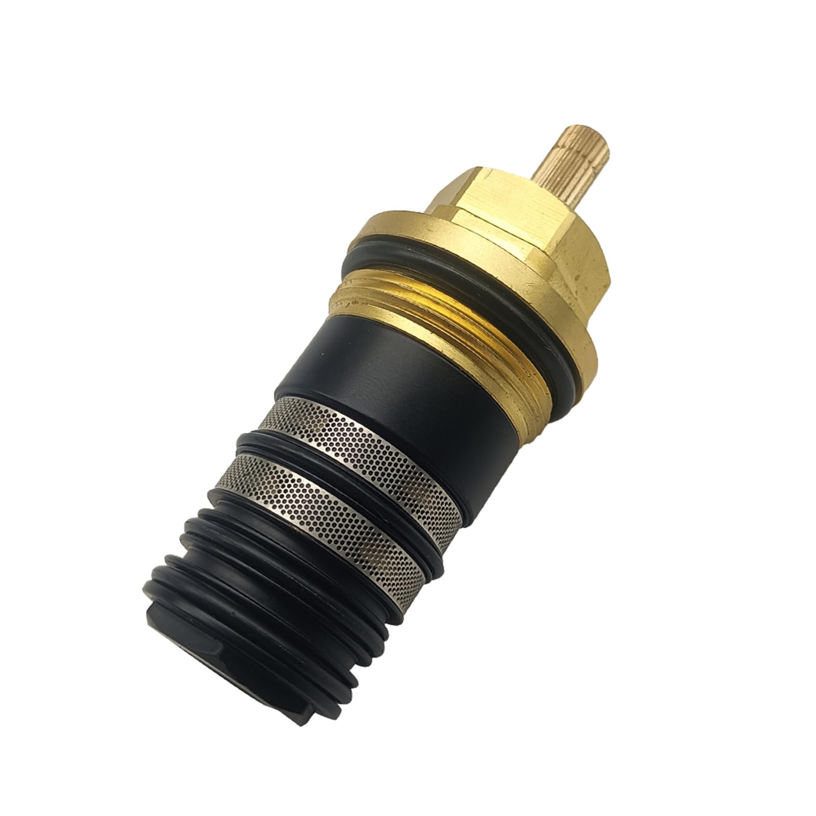 Meyffon 94282000 Thermostatic Cartridge 3/4 Inch Brass Stem Compatible with Hansgrohe Ecostat Showers Fits Two-Hole & Three-Hole Thermostatic Tub Fillers