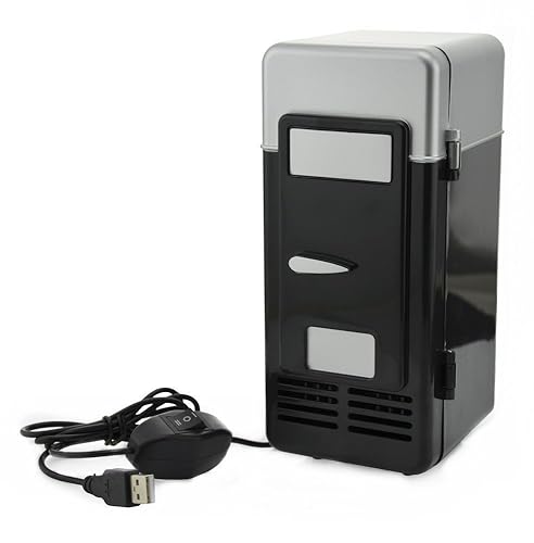 ThreeH USB Minifrigo birra Refrigeratore/Riscaldatore Frigorifero portatile for bevande in
