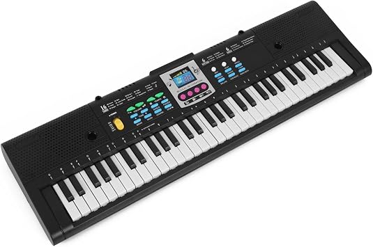 Electronic Keyboard Set 61 Keys Digital Piano Electronic Keyboard For Piano Beginners With Microphone Function