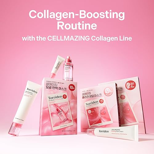 Miniatura 8 de Torriden CELLMAZING Ampolla Perfeccionadora de Poros 30ml (1.01 fl.oz.)  Mejora la Elasticidad de la Piel  Complejo de 5D Colágeno, Péptidos, PHA,