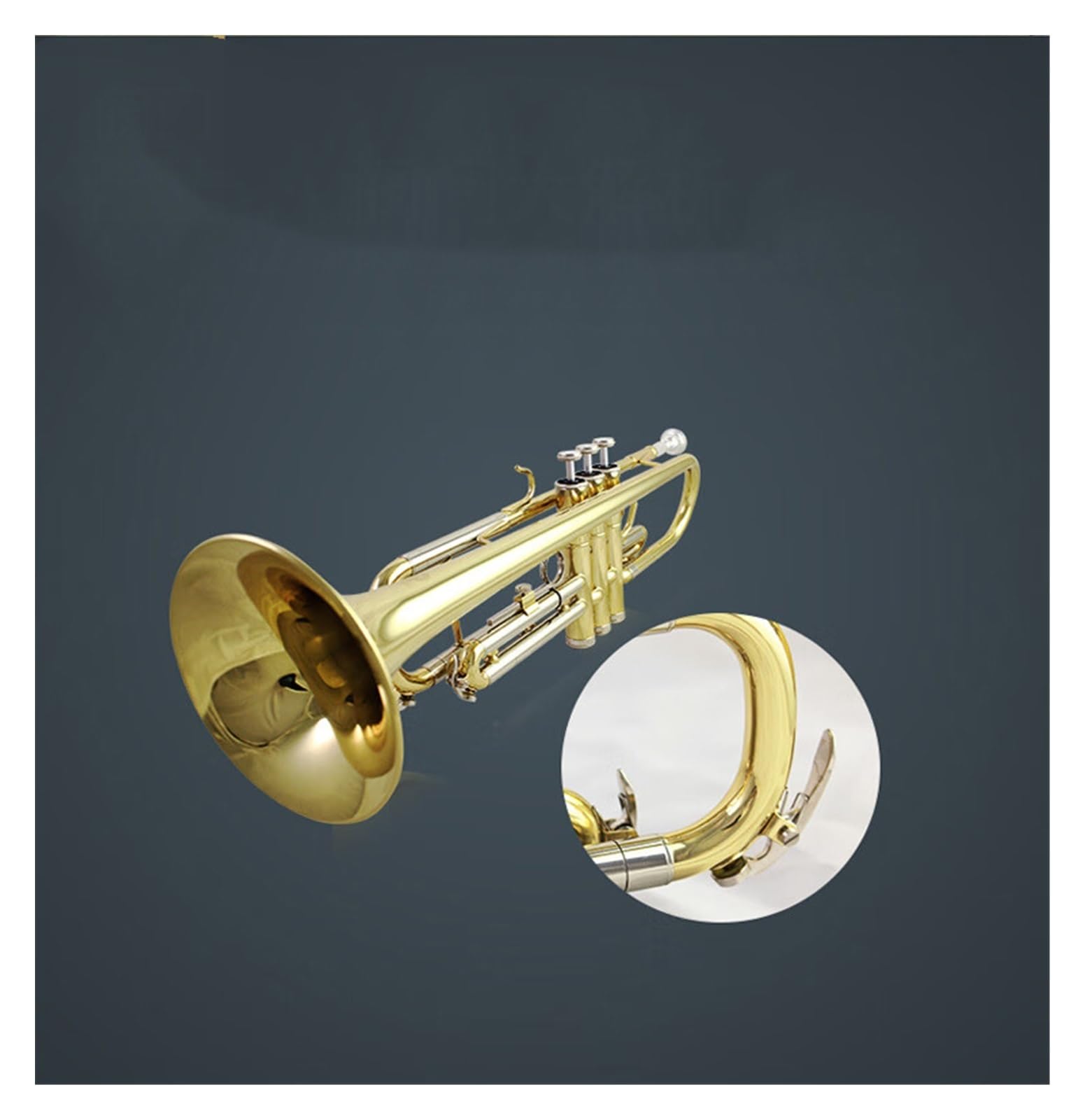 trąbka instrument Trąbka B Instrument dęty blaszany dla początkujących test wydajności na poziomie podstawowym zachodni instrument dęty