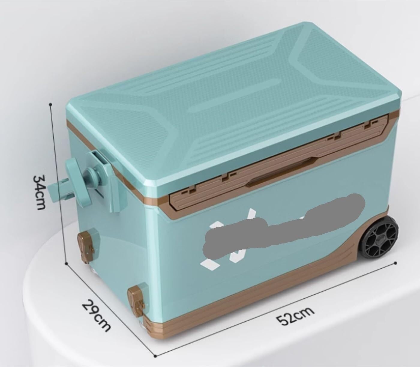 Fishing Toolbox Tackle Box, Storage Multifunctional Fishing That Can Sit Bucket Independent Tool Layer 36L of