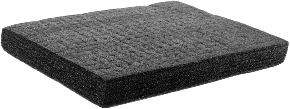 Black DIY Foam Insert Cube 500x300x30mm Grid Foam Padding with Pluckable Cushioning for Toolboxes and Packaging Protection