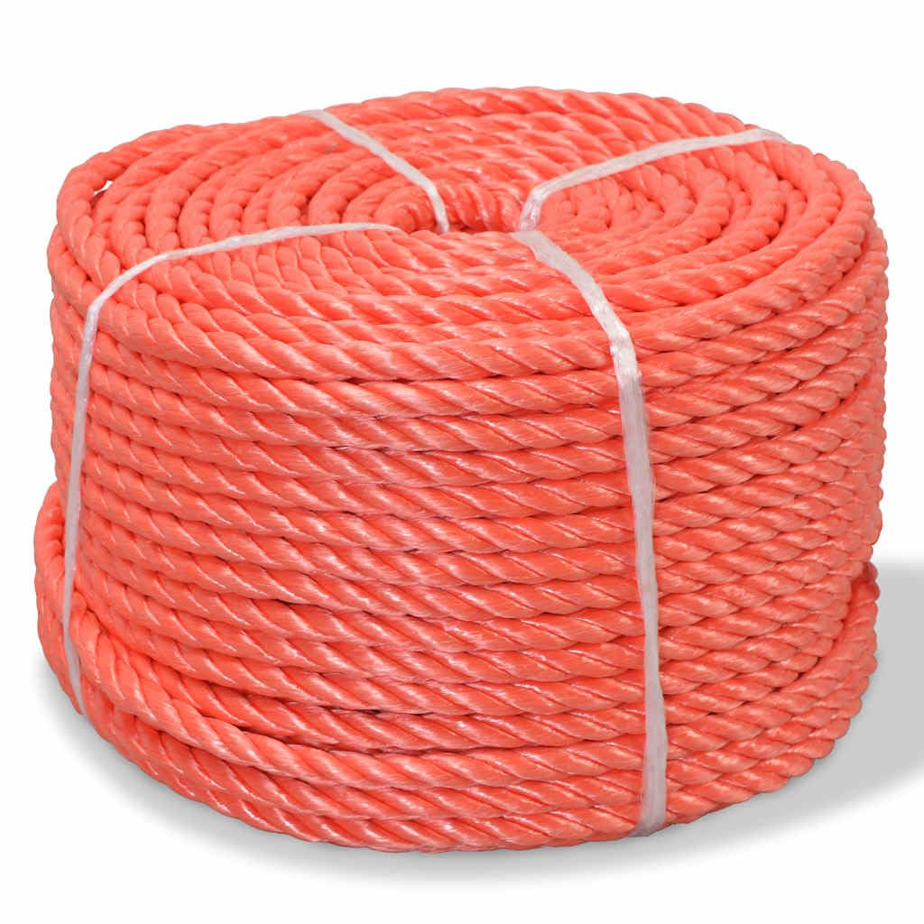 Cuerda Polipropileno 16 mm 100 m Naranja, Flotante Uso General