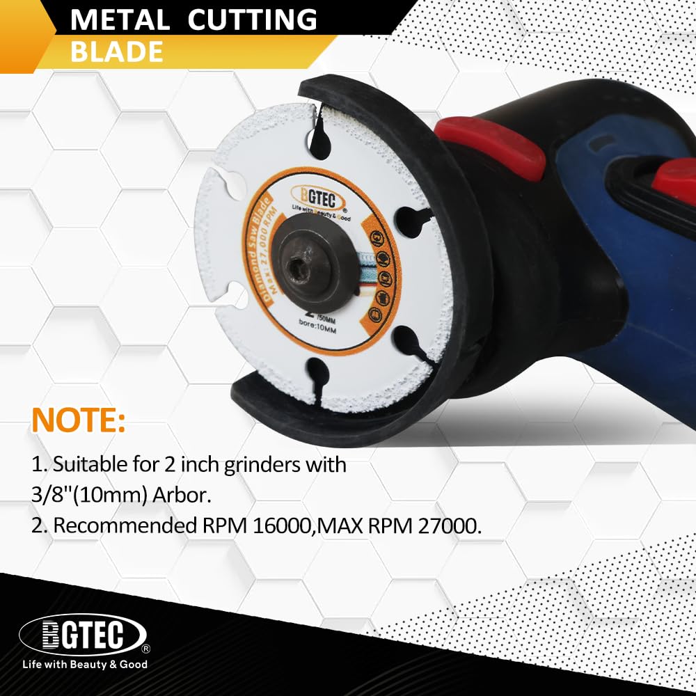 50 Pz/set Diamante Rivestito Rotativo Rettifica Per Testa - Foto 6