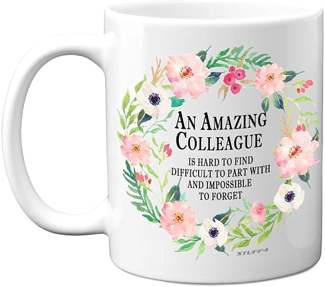 Retirement Gifts for Women, Leaving Gifts for Colleagues Women - 11oz Ceramic Dishwasher Safe Mugs - Retirement Gift Ideas for Men or Women, Sorry Your Leaving Gifts from Stuff4 - Made in The UK