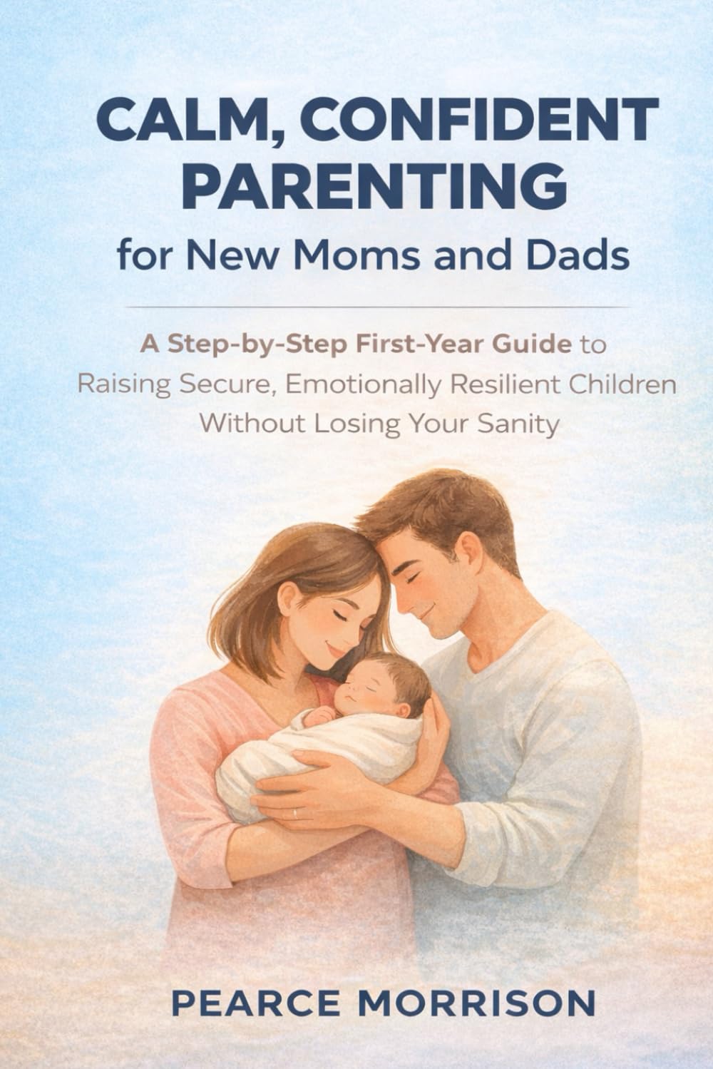 Calm, Confident Parenting for New Moms and Dads: A Step-by-Step First-Year Guide to Raising Secure, Emotionally Resilient Children Without Losing Your Sanity