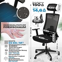 VALKENSTOL M3 Bürostuhl Ergonomisch TESTSIEGER - Büro & Home Office Chair – Ansicht 5