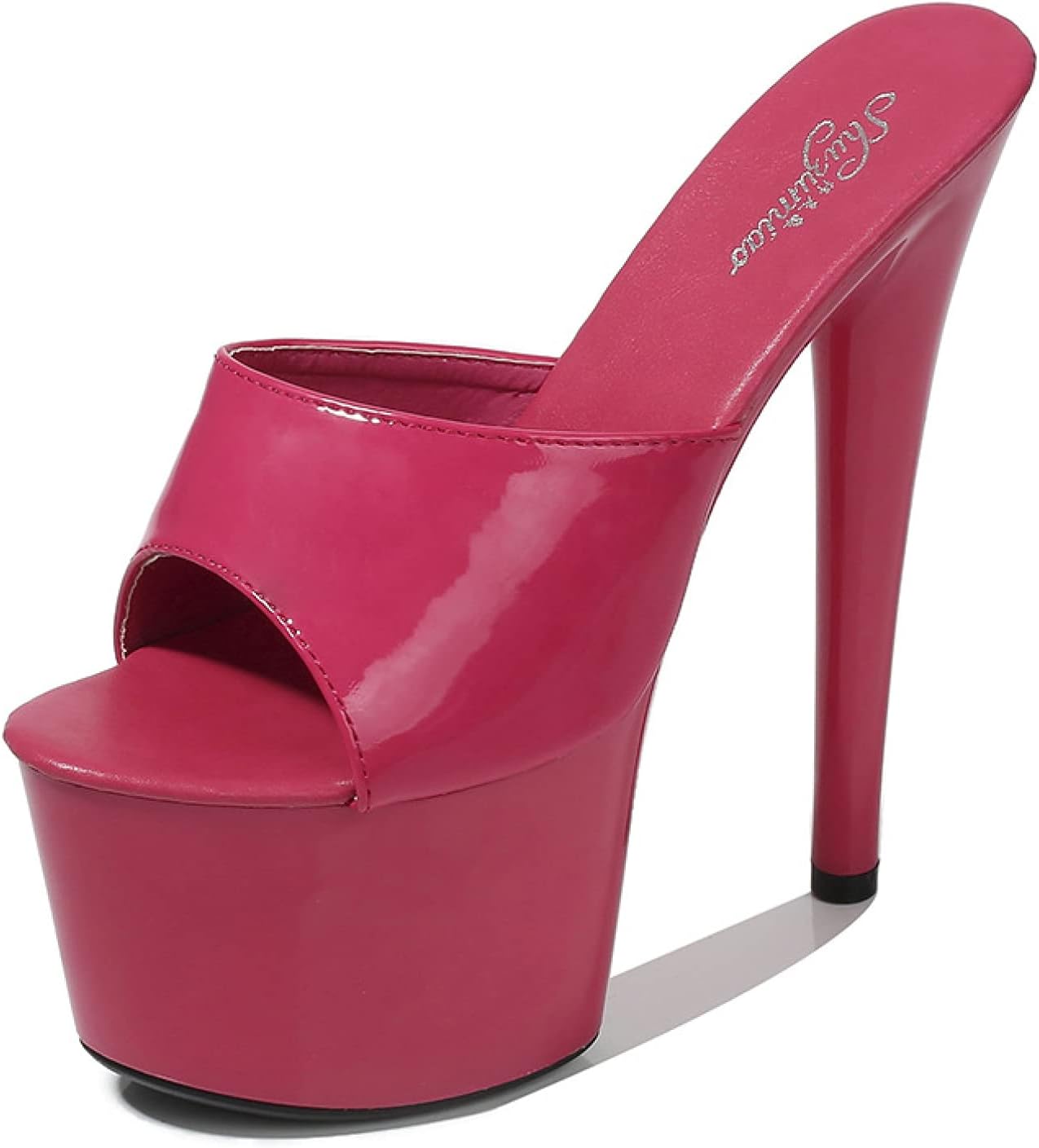 Newjoy / サンダル レディース 厚底 太ヒール ハイヒール8cm ベルト付き 大きいサイズ 小さいサイズ 靴 女性用 夏用 カジュアル  エレガント 黒 白 赤 [8xui] レディースストーム付き 美脚 ハイヒール ミュール サンダル 大きいサイズ キャバサンダル サボサンダル 前厚 防水台