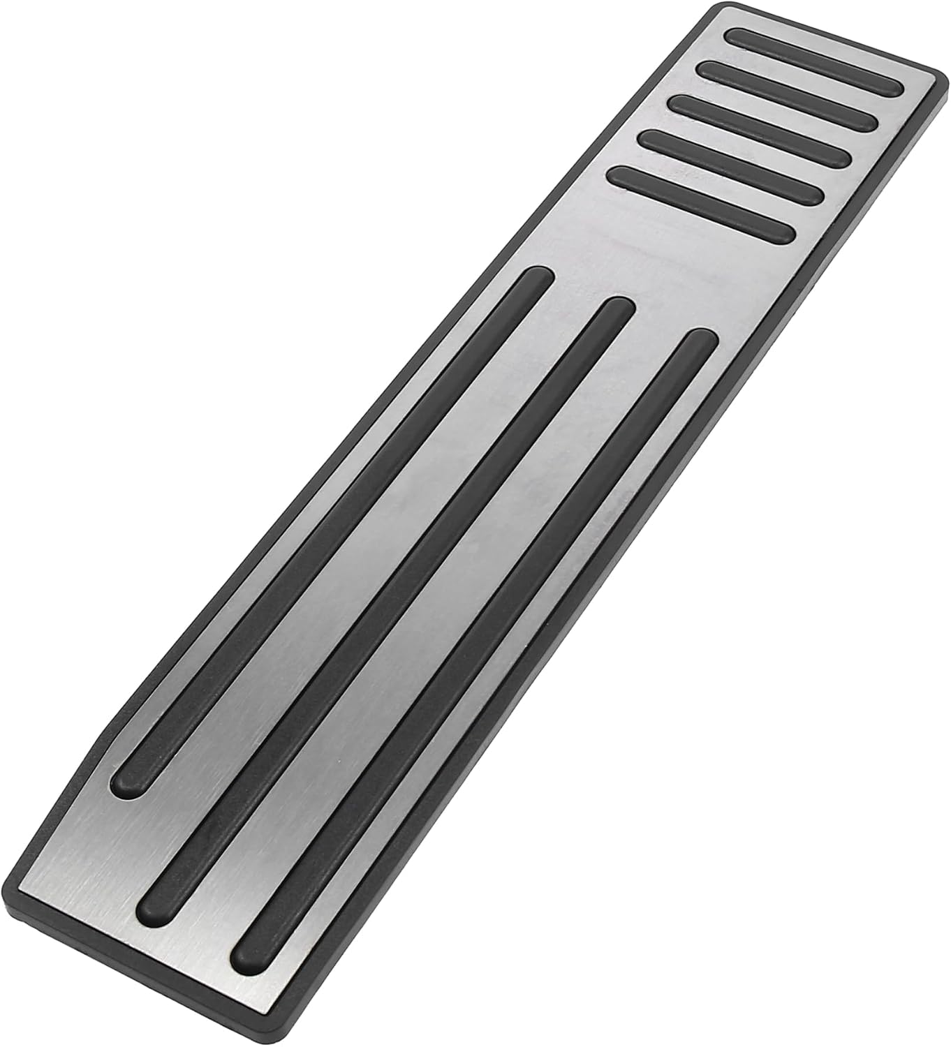 X AUTOHAUX 1 Pcs Car Anti-Slip Rest Pedal Pads Stainless Steel Accelerator Pedal Covers for Tesla Model S Model x
