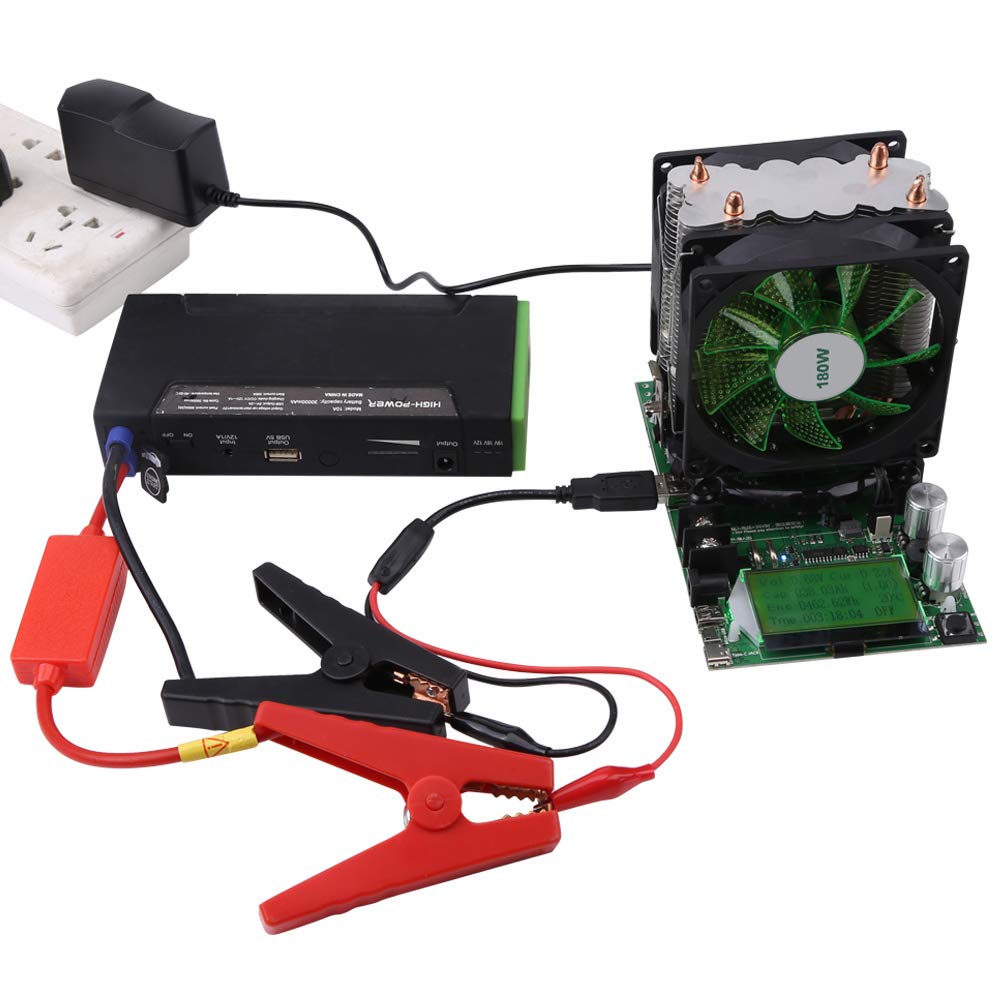 Ausla Carga Electrónica de Corriente Constante, 180W, 200V, 20A, Probador de Baterías