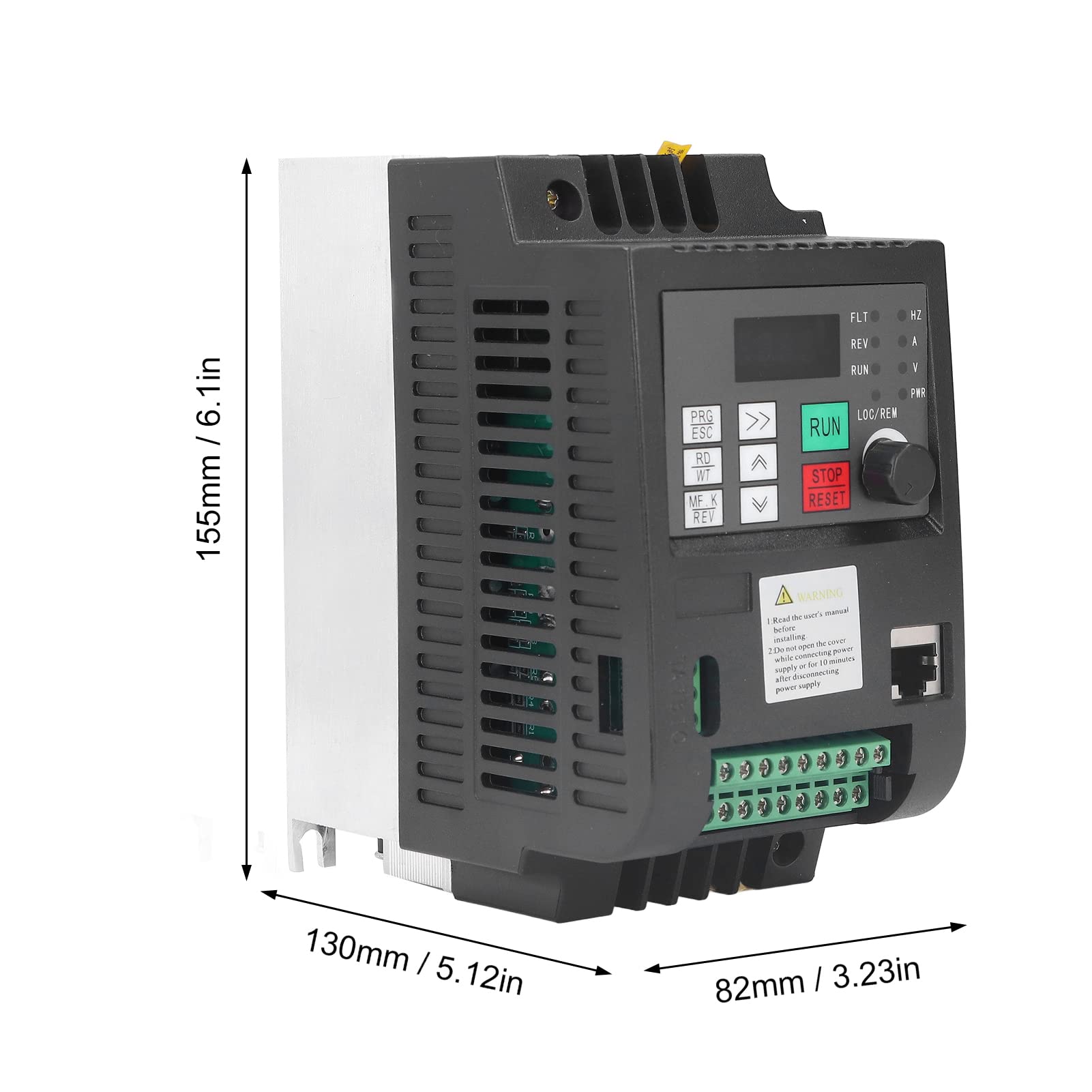HUSPOO 220V/380V 1.5KW/2.2KW Drehzahlregler Frequenzumrichter, Variable Frequenzumrichter Driver 1/3 Phase Drehstrom Frequency Inverter für Spindelmotor Drehzahlregelung HUSPOO 220V/380V 1.5KW/2.2KW Drehzahlregler Frequenzumrichter, Variable Frequenzumrichter Driver 1/3 Phase Drehstrom Frequency Inverter für Spindelmotor Drehzahlregelung