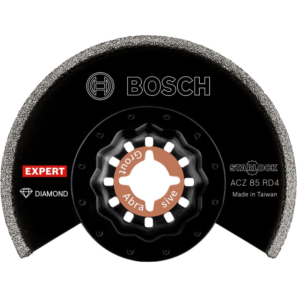Bosch Accessories 2608900034 Expert Grout Segment Blade ACZ 85 RD4 Diamant Lame de scie segmentée 1 pièce 2 mm 1 pc(s)
