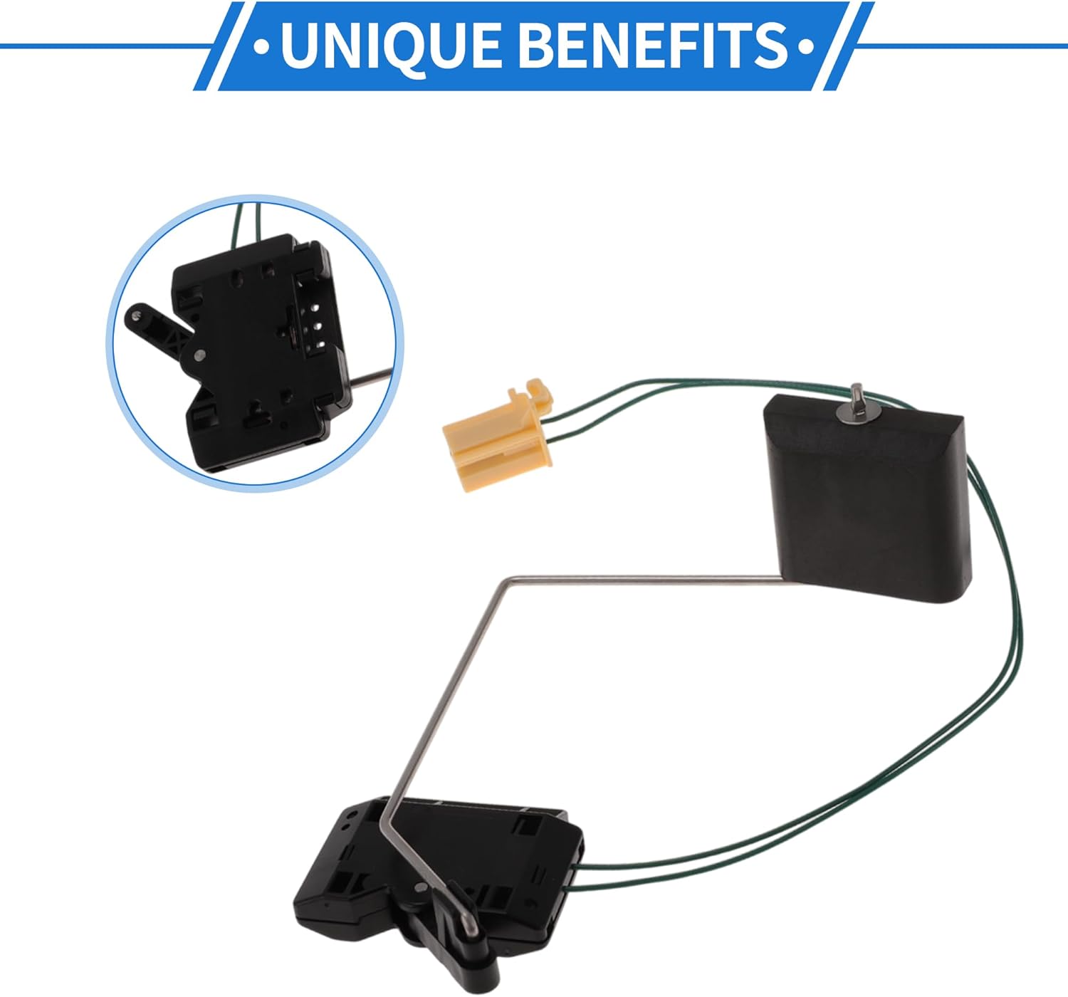 Fuel Tank Sending Unit Compatible for Bmw X5 2007-2013 No.16117159162/A2C53042237 – Corrosion-Resistant Housing & Sealed Connectors