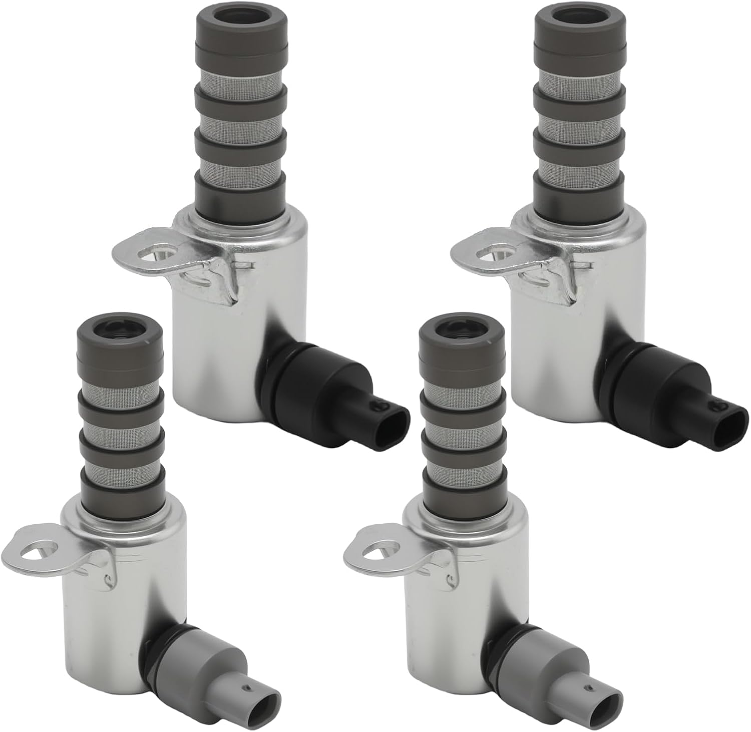 4Pcs Engine Variable Valve Timing (VVT) Solenoid Kit, Replacement for Ford F Series 150 Explorer Edge Transit 3.5L 3.7L V6 2011-2023, Replaces AT4Z6M280A AT4Z6M280B