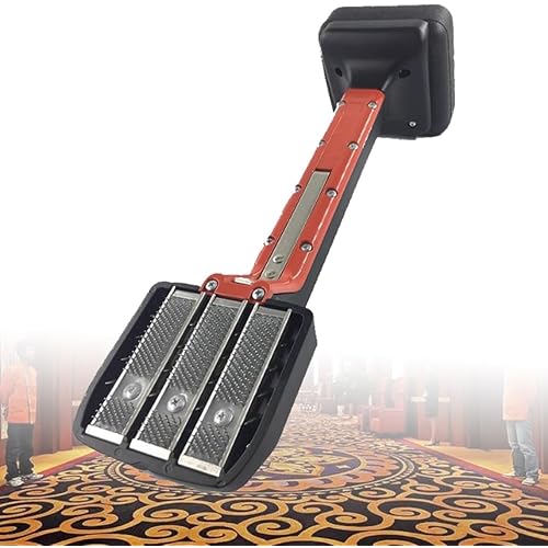 Heavy Duty Carpet Tensioner, Carpet Fitting Tools, Retractable Adjustable, for Heavy Material Installation Hotel Maintenance Maintenance