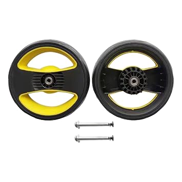 Set of 2 Baby Trolley Wheel Accessories for Pushchair, Rear Wheel