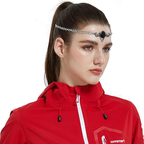 Miniatura 6 de Colgante de cadena de cabeza de medio elfo sacerdote para cosplay, joyería para el cabello, tocado de boda, Halloween, disfraz de bruja, aleación,