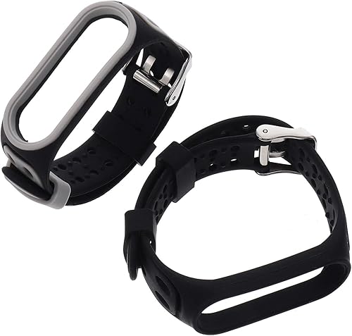 Pulsera de silicona compatible con Xiaomi Band 5 (2 unidades)