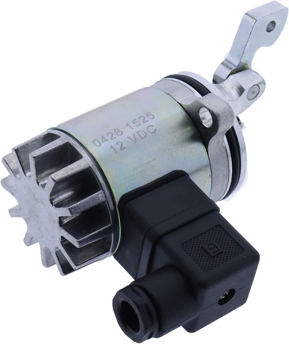 12V Solenoid Valve 0428 1525 4281525 QR6887706 Compatible for Deutz F4L2011 F3M2011 BF4M2011 F4M2011 F3M1011 F4M1011