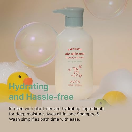 Miniatura 2 de AVCA Baby & Kids todo en uno champú y lavado para pieles sensibles y limpieza suave 16.9 fl oz16.90fl. oz.