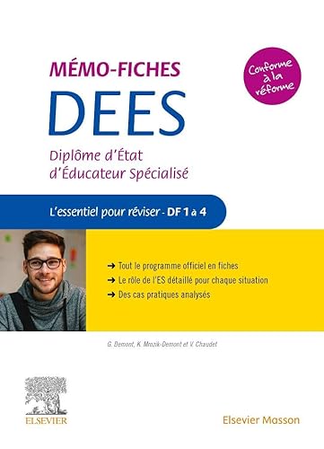 Mémo-Fiches DEES - Diplôme d'État d'éducateur spécialisé: L'essentiel pour réviser - DF1 à 4