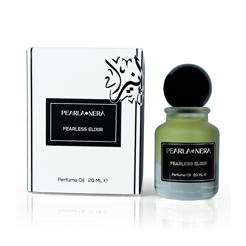 PEARLANERA FEARLESS ELIXIR Óleo perfumado corporal com fragrância de baunilha, cítrica e floral, 20 mL