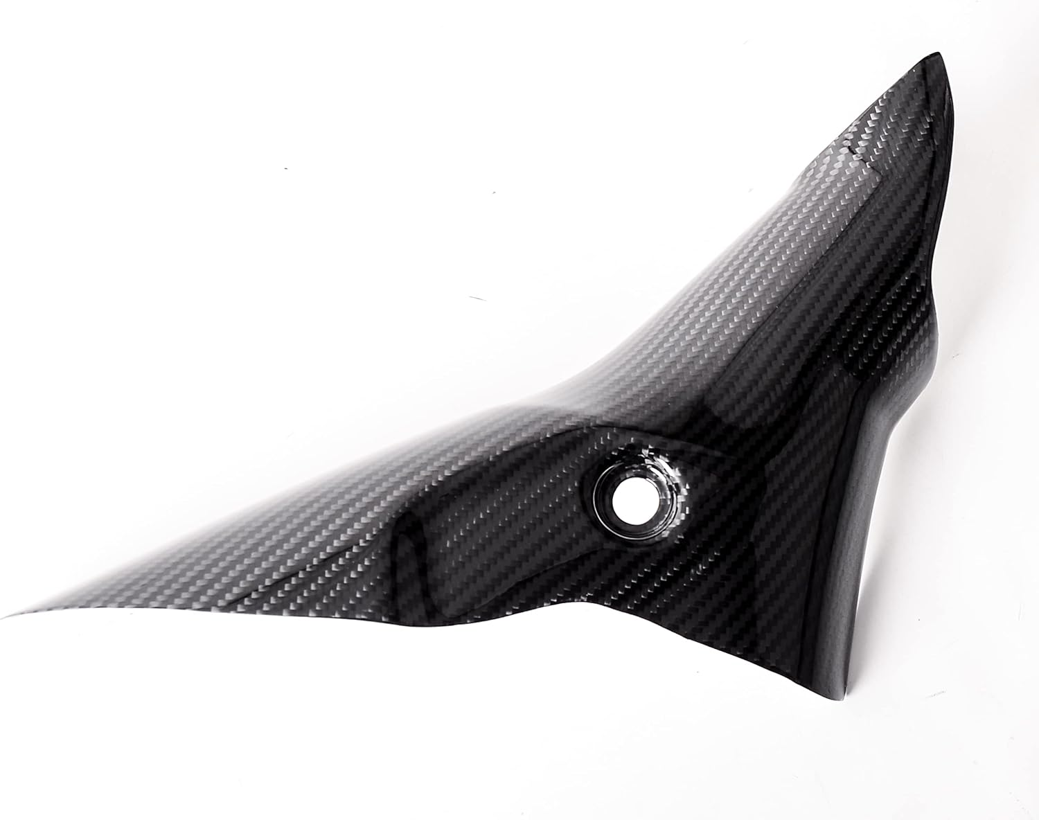 Bestem Carbon Fiber Swingarm Cover Fairing for Triumph Rocket III 2020-2021 Twill Weave