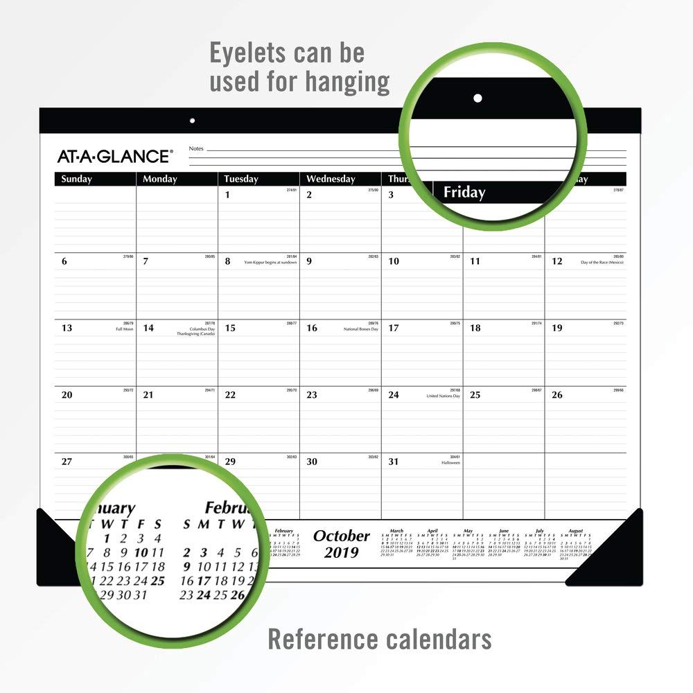 AT-A-GLANCE 2019-2020 Academic Year Desk Pad (11SK241600)