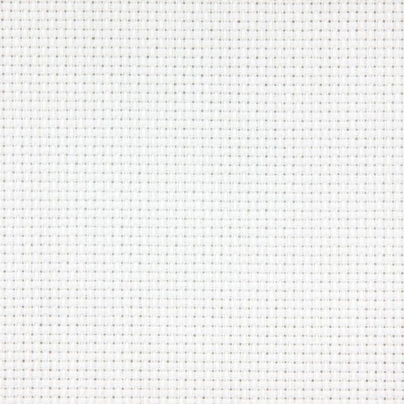 Image of Aida 14 ct. Zweigart Cross Stitch & Embroidery Aida Cloth, Needlework Fabric for Crafting, White Color, Size: 19.68x29