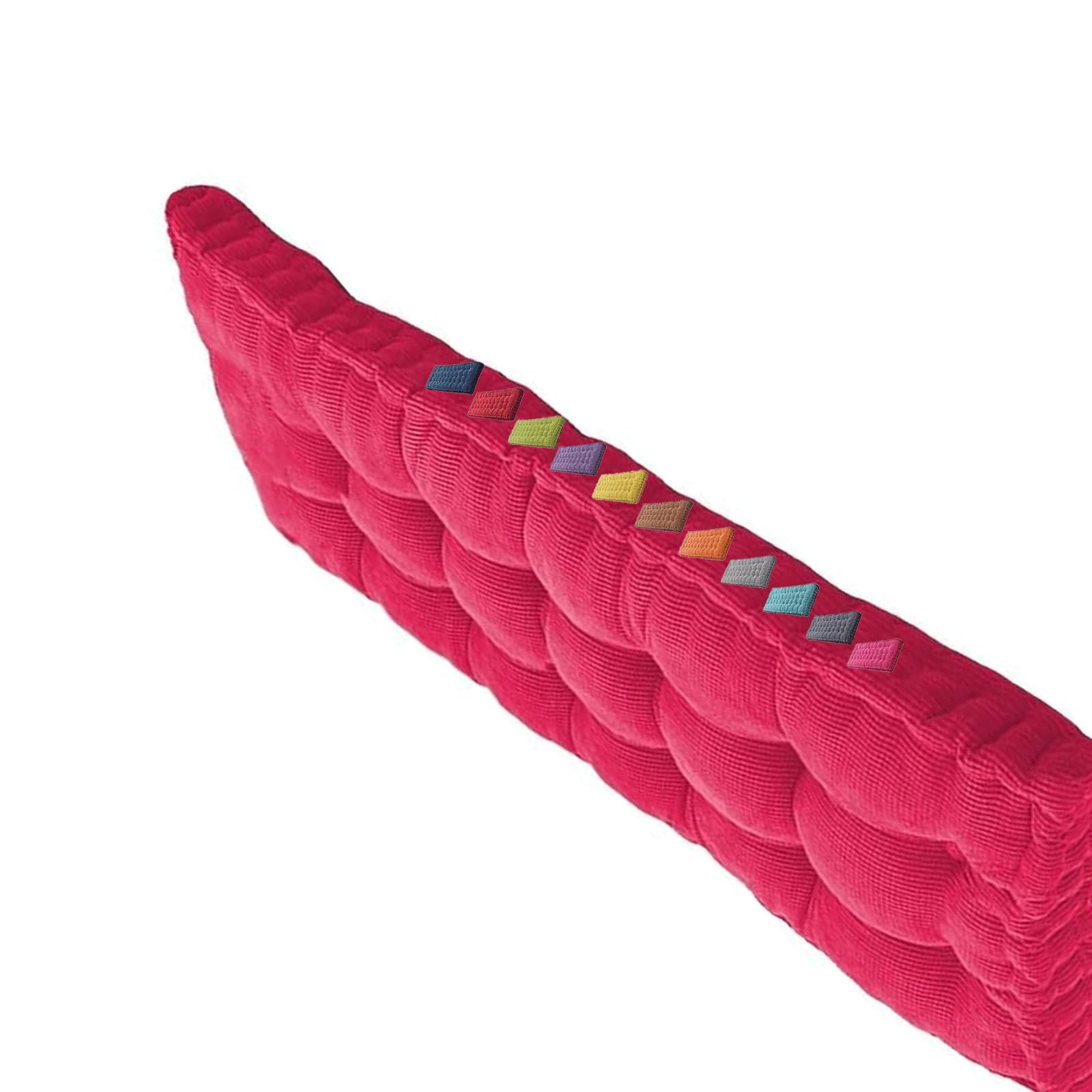 Coussin de banc contre assise dure 150x50 cm pour cuisine et baie vitrée
