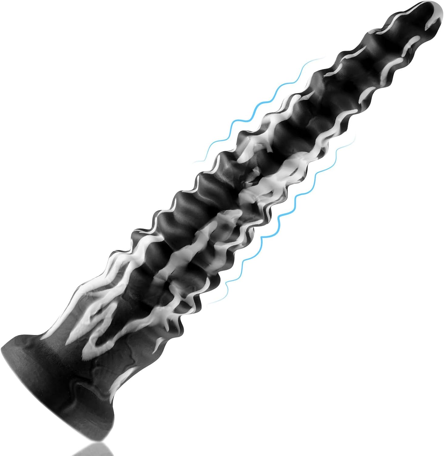 15.7" Long Butt Plug, Anal Sex Toy Monster Dildo, Huge Fantasy Dildo with Powerful Suction Cups, Liquid Silicone Anal Plug Dildo for G Spot & Anal Stimulation, Sex Toys for Women Men Couple