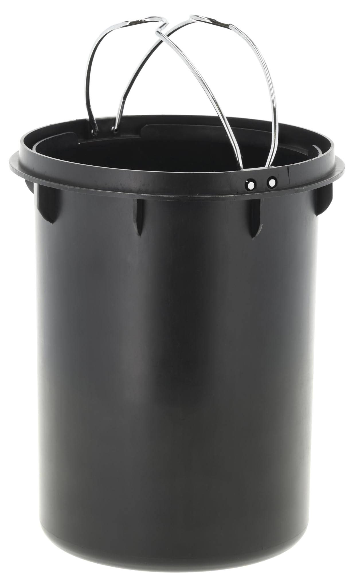 Zone Denmark Solo Mülleimer fürs Bad, Kosmetikeimer, Abfalleimer fürs Badezimmer, Durchm. 17 cm, Höhe 25 cm, Fassungsvermögen 3 Liter, Soft Grey (Grau)
