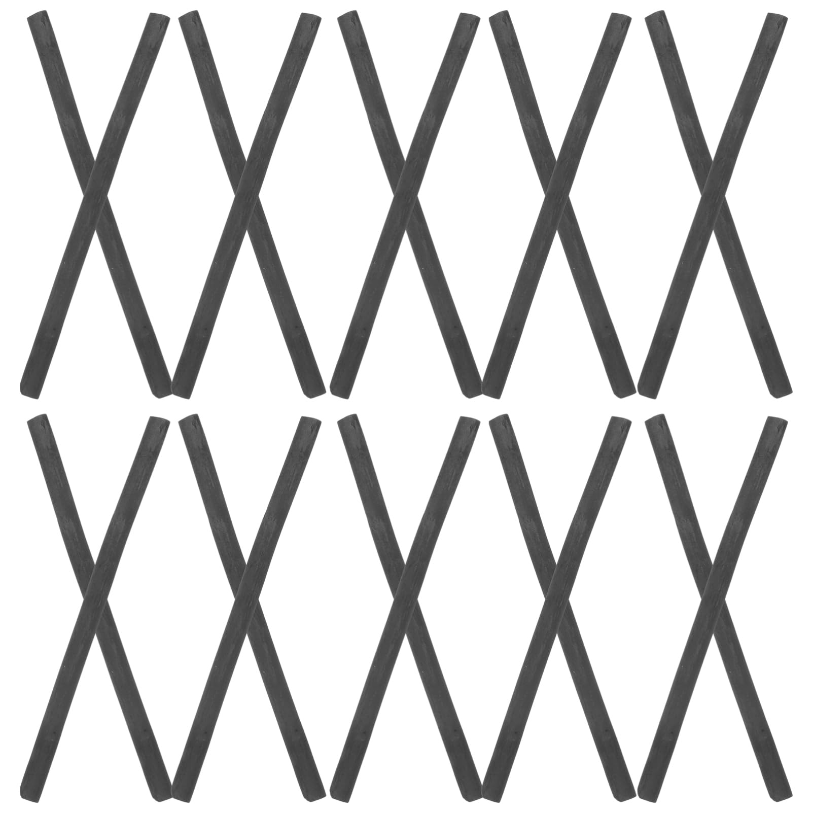 DOITOOL 20Pcs Durable Compressed Charcoal Sticks for Artists Willow Charcoal Drawing Pencils for Sketching and Art Projects present for Hobbyists
