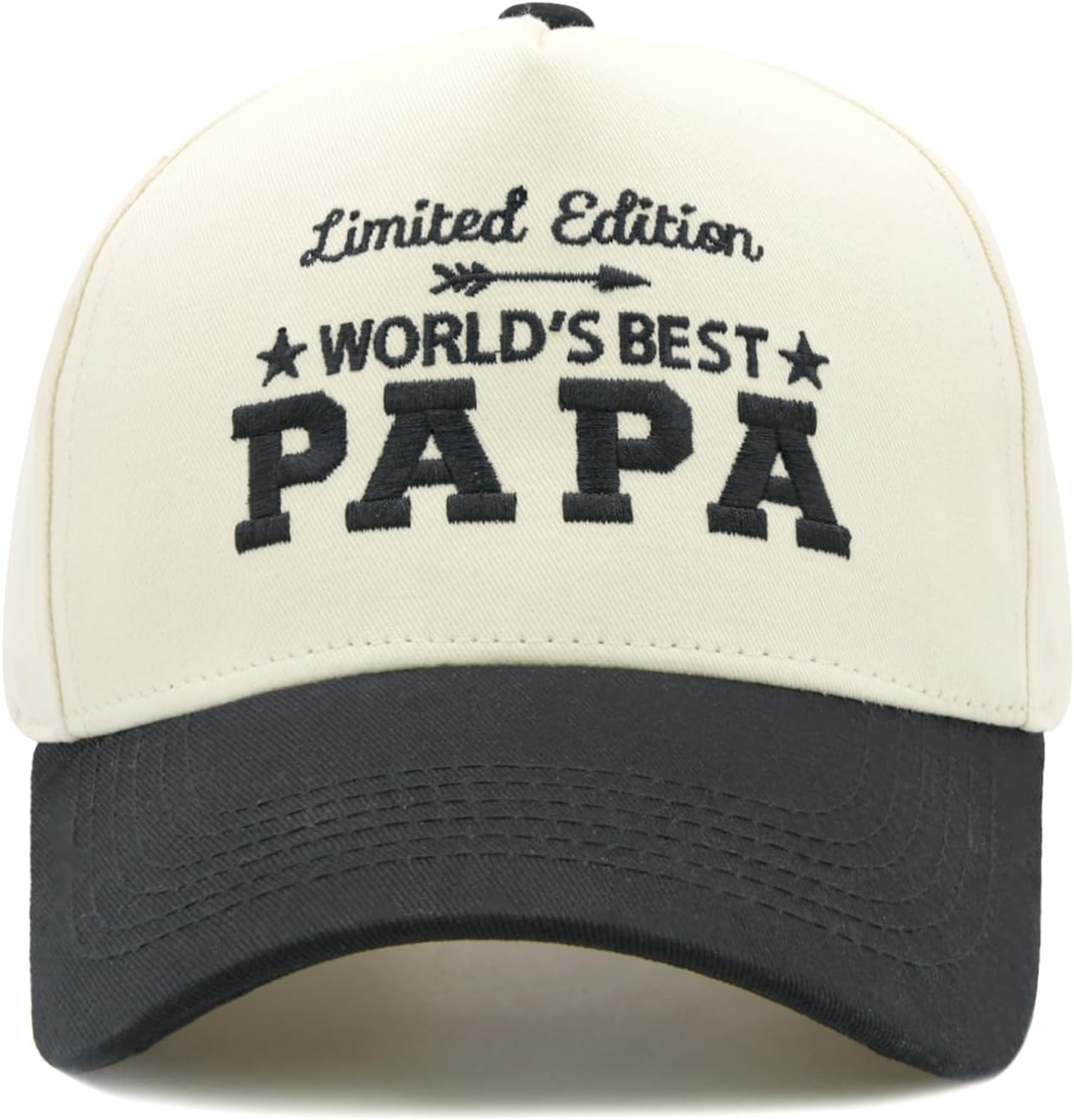 Embroidered Dad Hat for Men, Adjustable Vintage Baseball Cap, Fathers Day Birthday Gifts from Daughter Son Wife