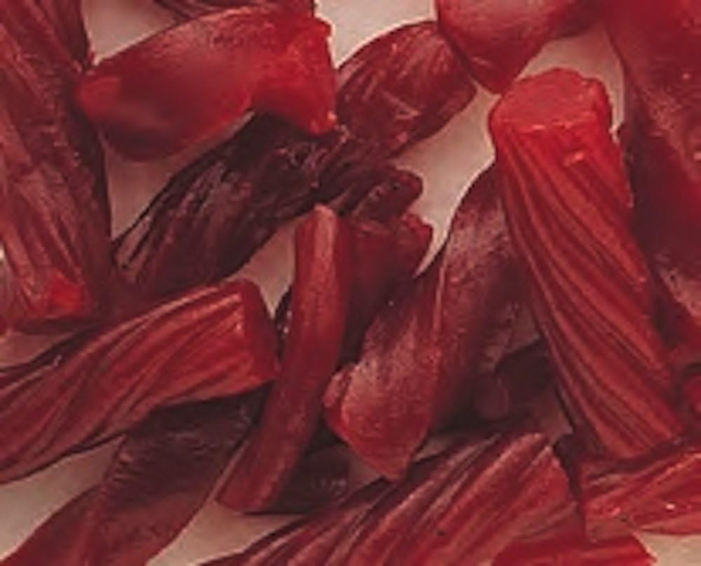 Red Strawberry Australian Licorice Nuggets 1LB Bag