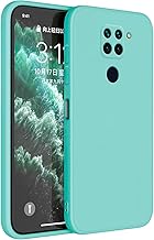 Movilear FSUA Liquid Silicone Case for Xiaomi Redmi Note 9 4G, Microfiber Interior Anti-Shock Protection Gel Ultra Soft Rubber Shock and Scratch Proof FSUA (Green)