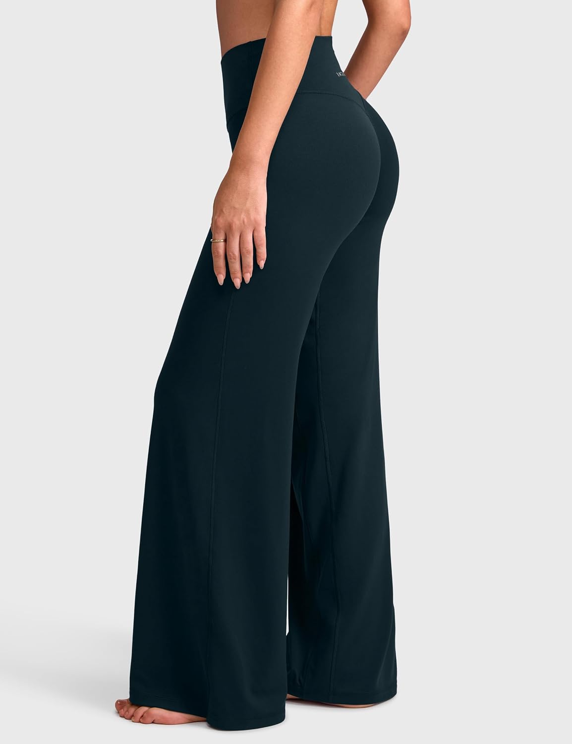 INGIA No Front Seam Scrunch Butt Wide Leg Pants 32'' image 4