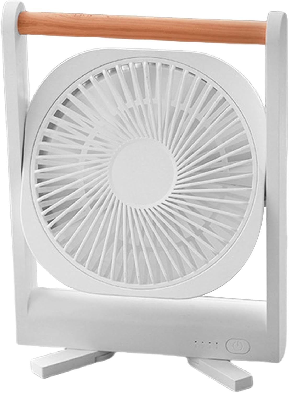 Rechargeable Small Fan With USB Charging And 4 Speed Adjustable Texture Suitable For Quiet And Efficient Cooling USB Electric Fan