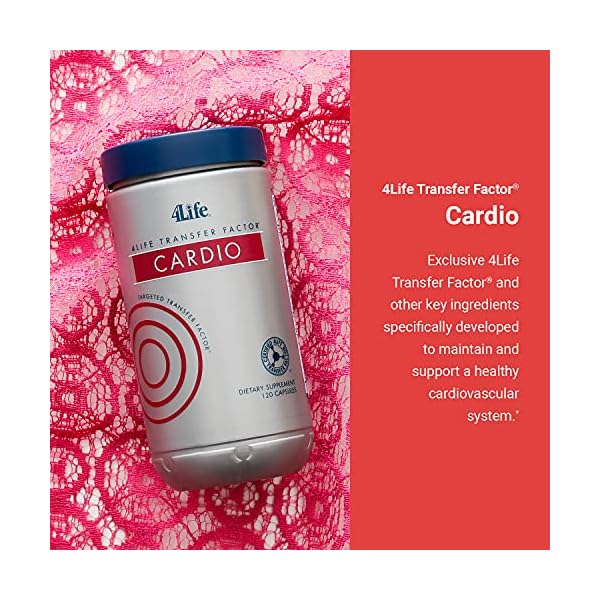 4Life-Transfer-Factor-Cardio-Targeted-Cardiovascular-System-Support-with-Ginkgo-Biloba-Garlic-and-Resveratrol-120-Capsules 4Life Transfer Factor Cardio - Targeted System Support Dietary Supplement with Ginkgo Biloba, Garlic, Red Yeast Rice, and Resveratrol - 120 Capsules