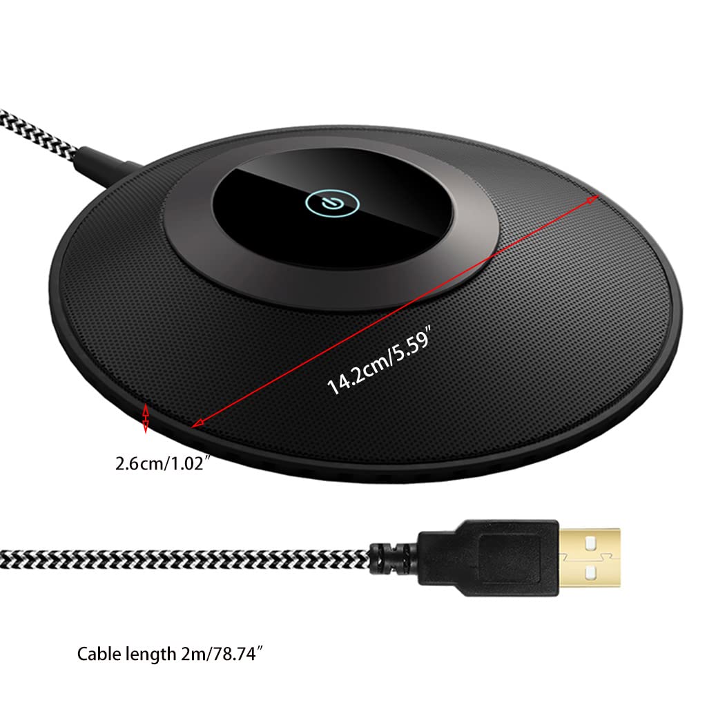 Amazon.co.jp: USBスピーカーフォン 360°ピックアップ ノイズ