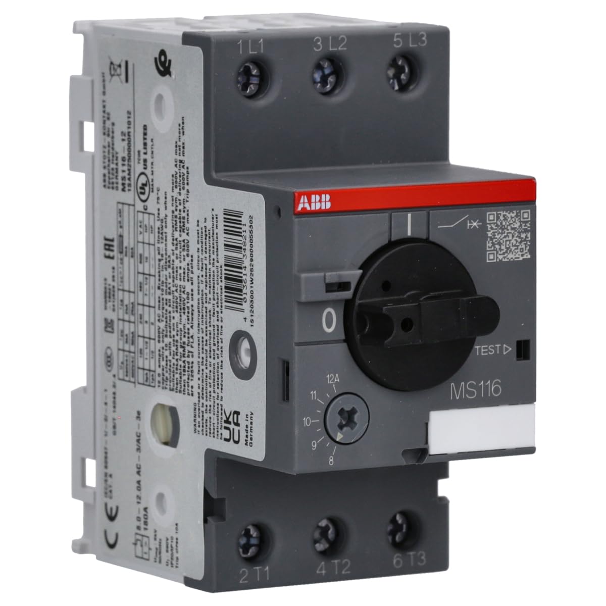ABB 1SAM250000R1012 ABB GUARDAMOTOR MS116-12