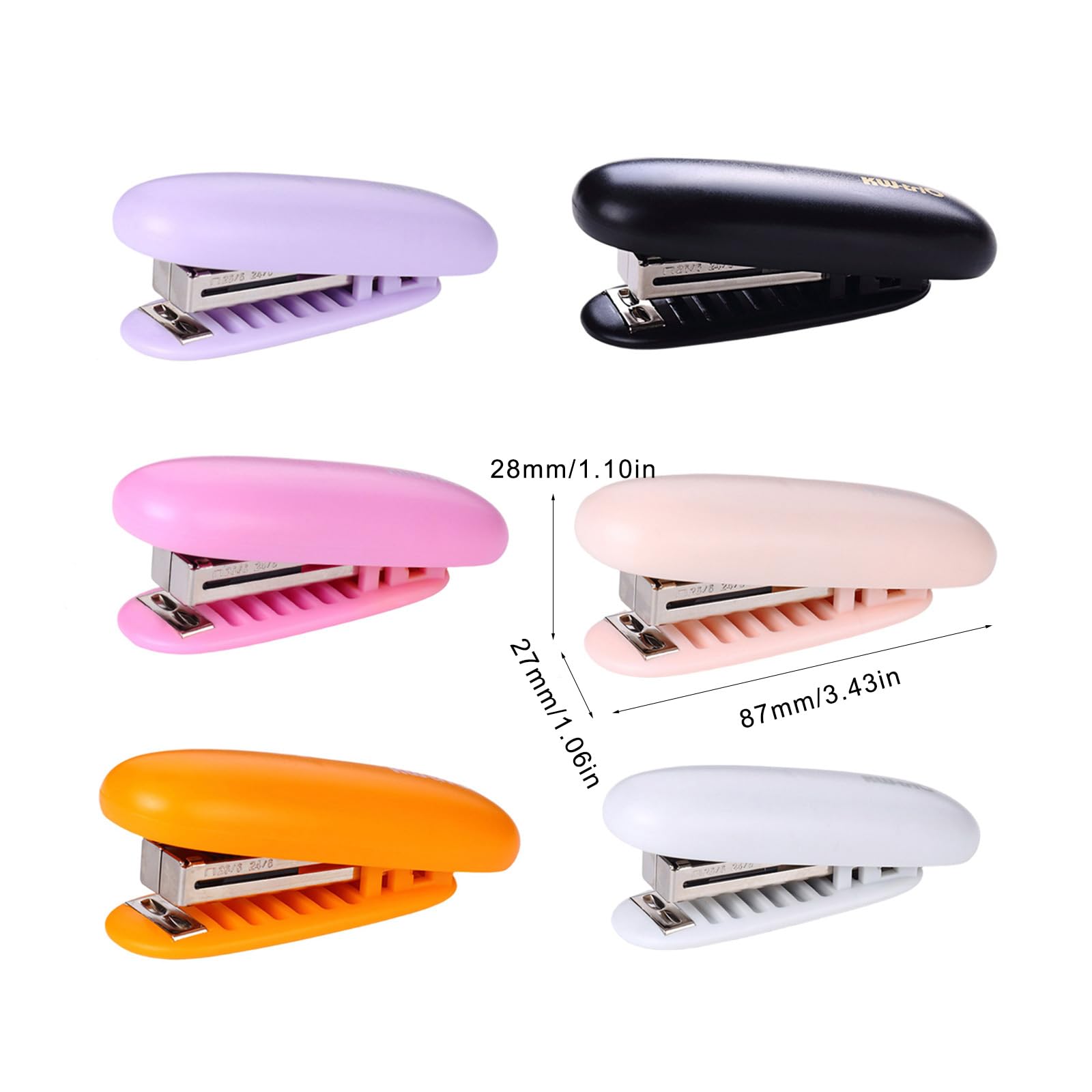 6 pz Cucitrice Ufficio Cucitrice Scrivania Cucitrice Multifunzionale Cucitrice Carta Cucitrice Decorativa Cucitrice