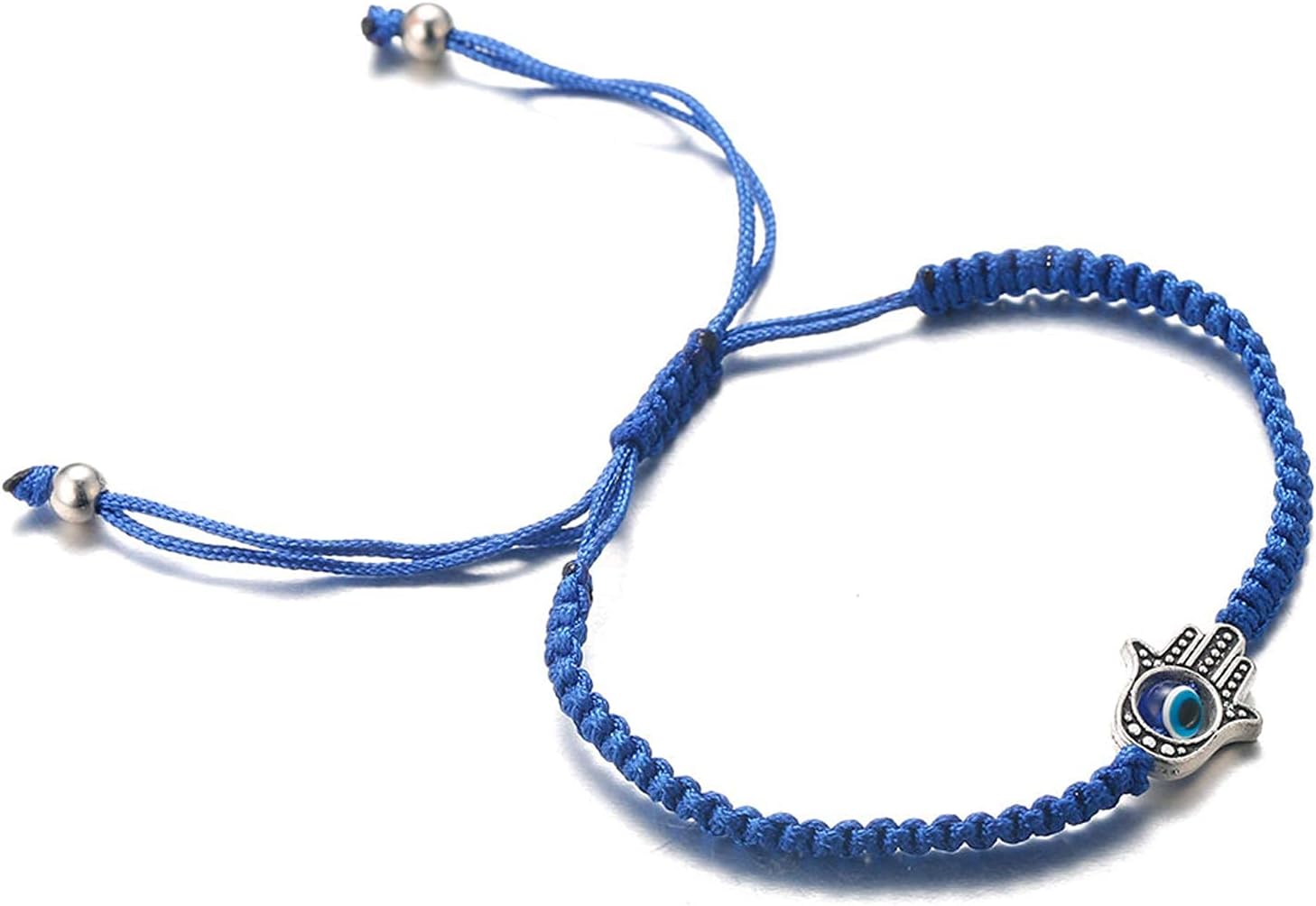 Halukakah Evil Eye Bracelet for Women Men Handmade Braid Red Blue Black String Size Adjustable Protection Mal de Ojo Jewelry with Free Giftbox - Image 4