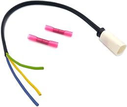 Bauer Motorbike Repair Plug 3 Pin 611656 (83300413585) Cartool Plug | With Shrink Tube and Open Ends | For BMW Motorcycle with Can-Bus Plug | 12V Smartphone Adapter