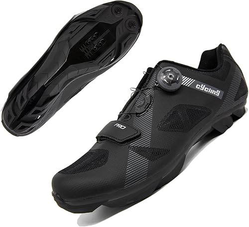 Zapatos de ciclismo para hombre compatibles con pelaton zapatos de bicicleta de carretera para interiores zapatos de ciclismo para hombres con