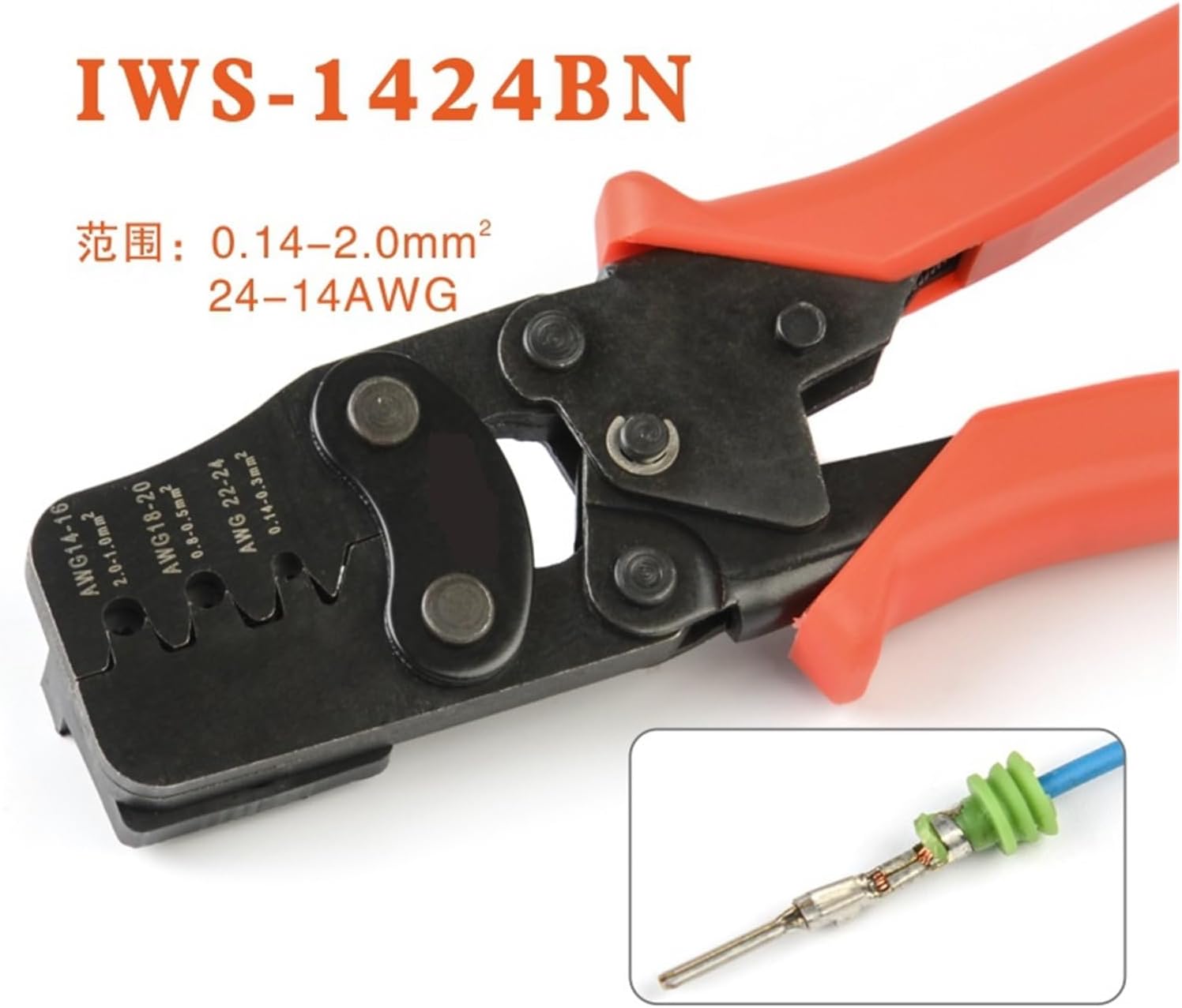 Crimping Tool Clamp Tool IWS-1424BN Crimping Pliers