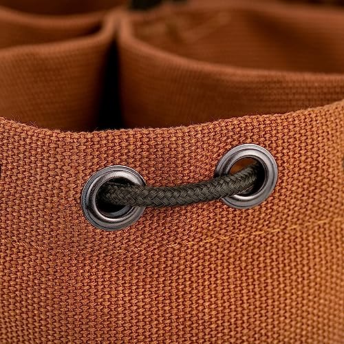 Bucket Boss Bolsa de paraquedas pequena bolsa em marrom, 25001